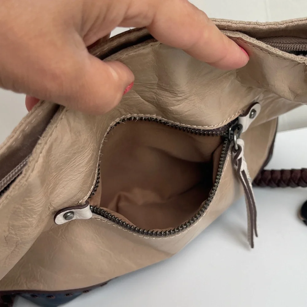 The Sak Genuine Leather Shoulder Bag